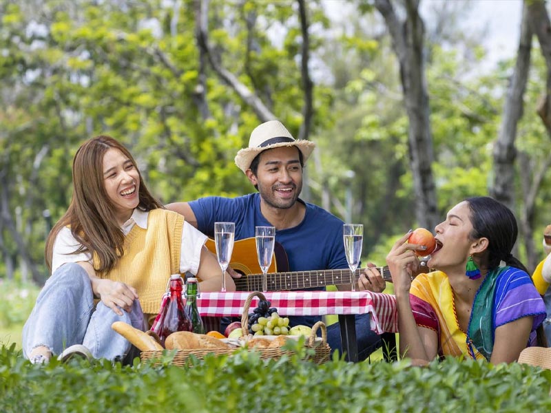 Một buổi dã ngoại gia đình kết hợp hoạt động quản lý ngân sách do trẻ đảm nhiệm